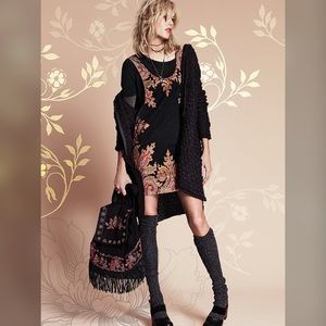 Free People Poppy Jumper Paisley Corduroy
